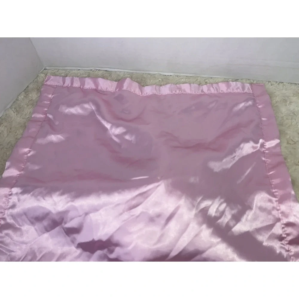 Blankets Beyond Pink Bunny Baby Blanket Minky‎ Dot Security Lovey HG9